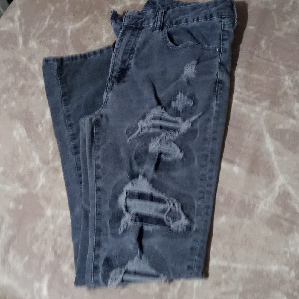 Black Faded Cords